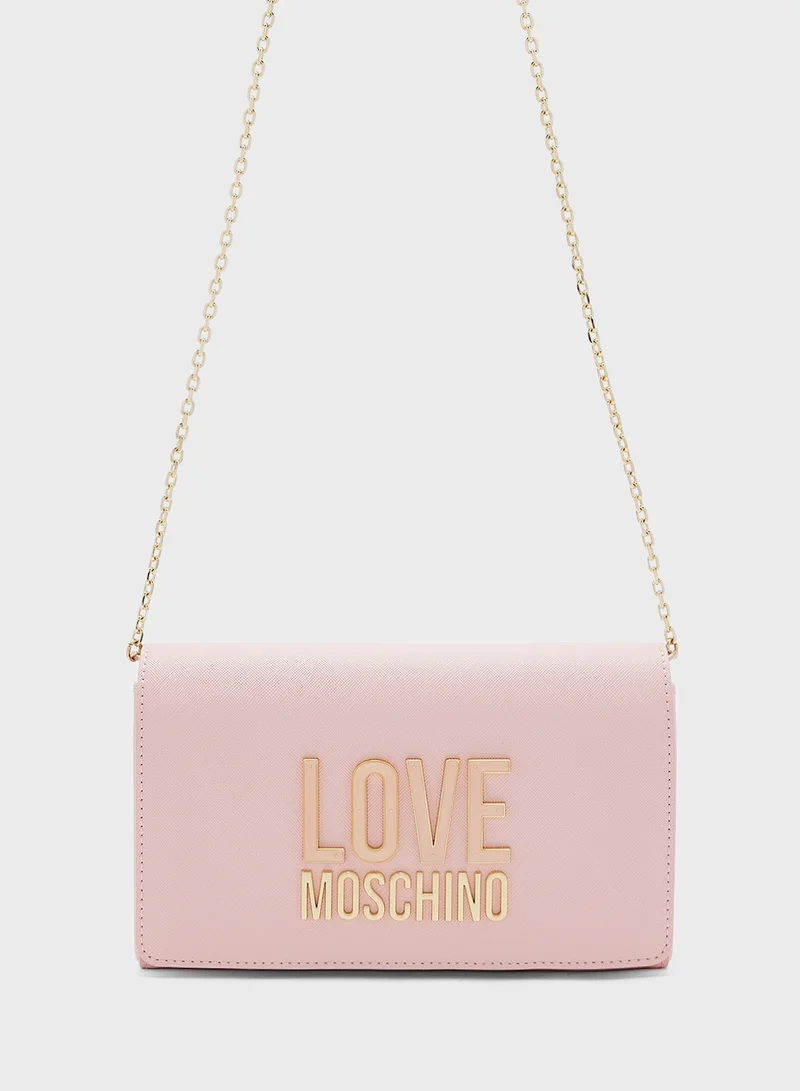 Love Moschino POWDER PU-MULTICOLOUR NYLON POWDER PU-MULTICOLOUR