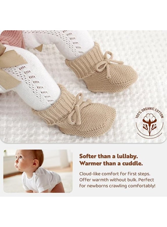 كيلا أحذية أطفال، أحذية المشي الأولى للمواليد الجدد، أحذية ناعمة ومريحة من الصوف مناسبة للأطفال الرضع من الذكور والإناث - Image 4