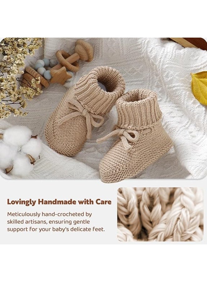 كيلا أحذية أطفال، أحذية المشي الأولى للمواليد الجدد، أحذية ناعمة ومريحة من الصوف مناسبة للأطفال الرضع من الذكور والإناث - Image 3