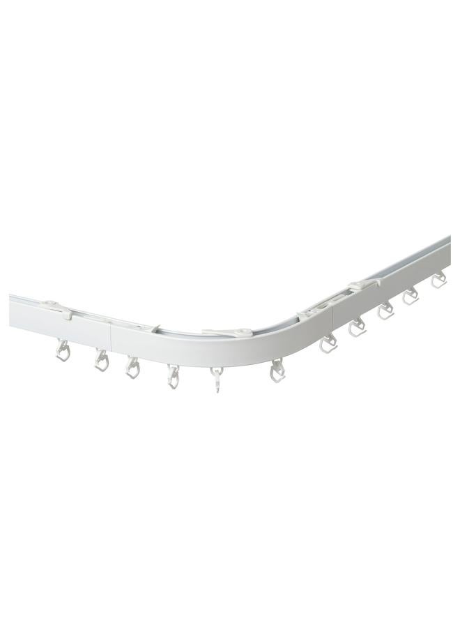 إيروريكس فاصل غرفة للزاوية باللون الأبيض - Image 4