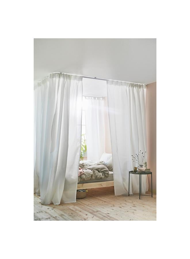 إيروريكس فاصل غرفة للزاوية باللون الأبيض - Image 2