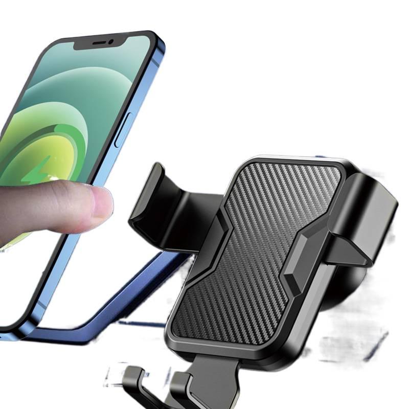 Car Phone Holder, Auto Lock Mechanism, Black, Air Vent Mount, Universal Fit, 360 Degree Rotation - Image 2