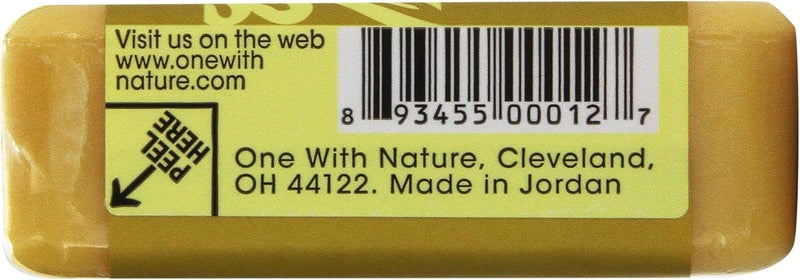 One With Nature Dead Sea Mineral Lemon Verbena Triple Milled Soap with Argan Oil and Shea Butter - 200g - Image 4