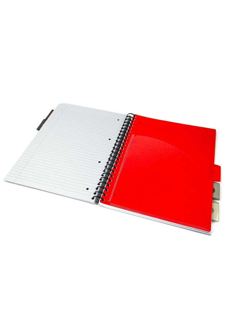 Pukka Pad - A4 Size Metallic Executive Project Notebook With Five Divisions - Image 1