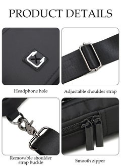 DUNISO Crossbody Bag for Men and Women Waterproof Sling Bag Travel Passport Wallet Bag for Cell Phone, Casual Chest Bag Multipurpose Daypack for Sports,Travel  - Image 5