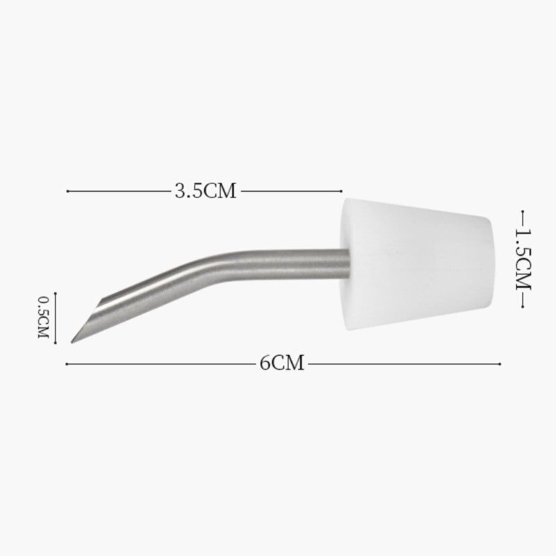 Extended Kettle Spout Stainless Steel Silicone Lightweight Portable Design - Spill-proof Pour Control Coffee Pot Spout for Outdoor Camping Adventures - Image 4