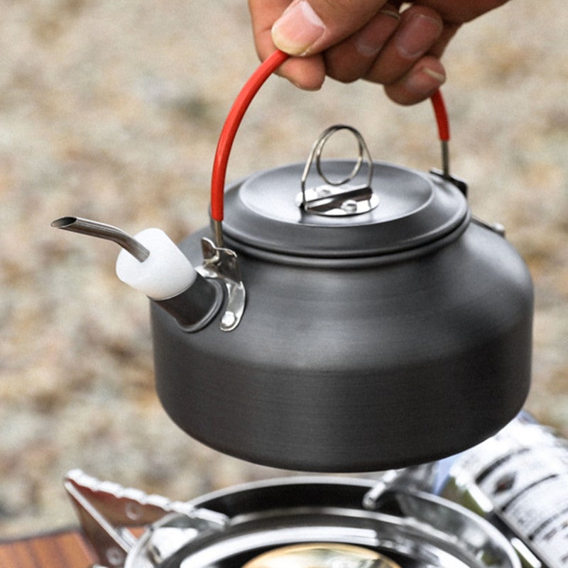 Extended Kettle Spout Stainless Steel Silicone Lightweight Portable Design - Spill-proof Pour Control Coffee Pot Spout for Outdoor Camping Adventures - Image 5