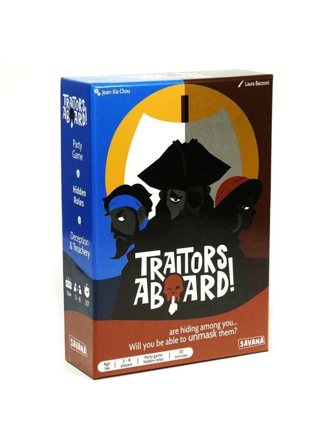 English Traitor Aboard Pirates Betraying Bluff And Betrayal Card Board Game Family Party