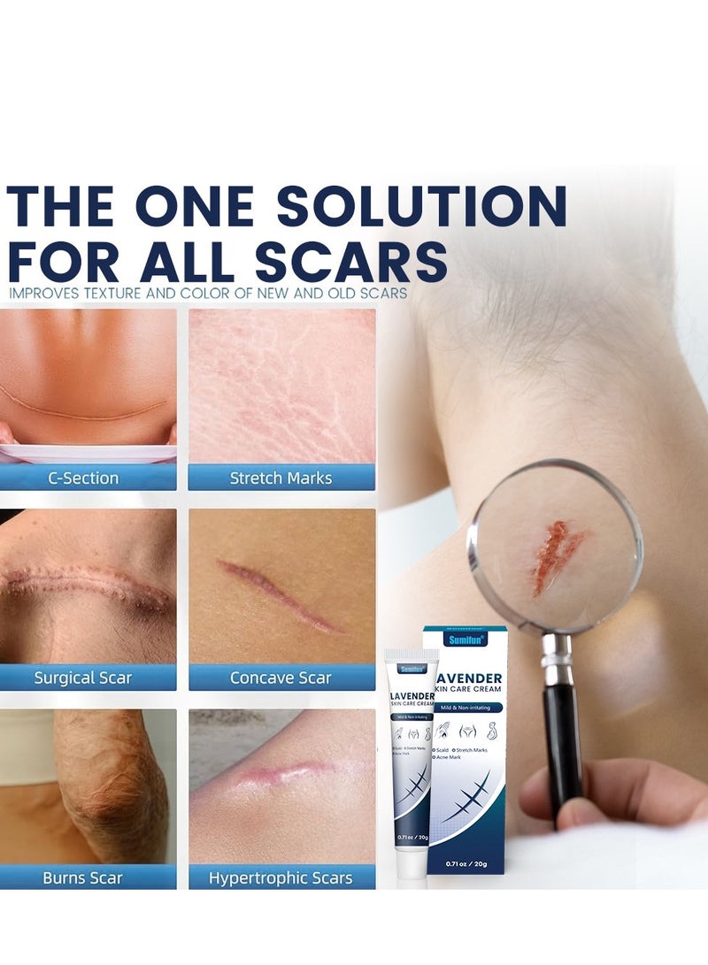 سوميفون كريم جل مزيل للندبات من بتركيبة عشبية لاخفاء الندوب وعلامات حب الشباب وتغذية البشرة الجافة وتجديد الرطوبة والترطيب العميق للجلد، 20 مل - Image 2