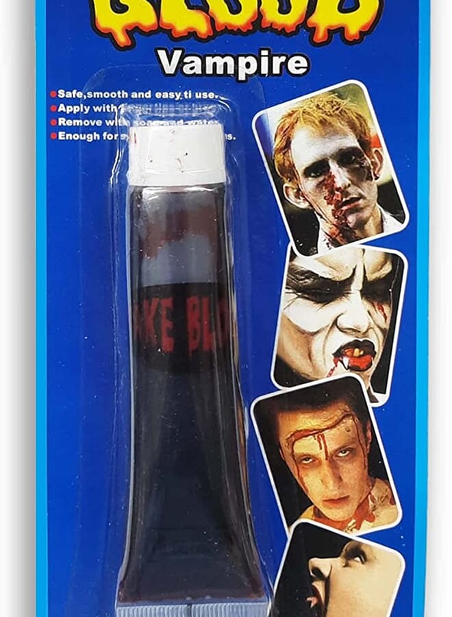 Party Time Halloween Vampire Zombie Tube Of Fake Blood 283Ml - Image 1