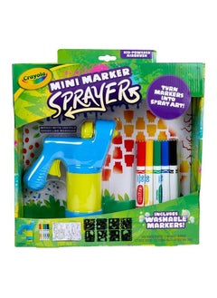 Mini Marker Sprayer Marker Airbrush Kit Gift For Kids 7 8 9 10