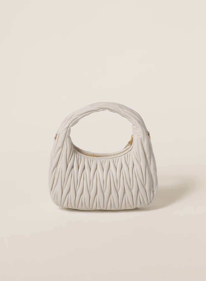 MIU MIU Wander nappa leather hobo Shoulder Bag  - Image 3