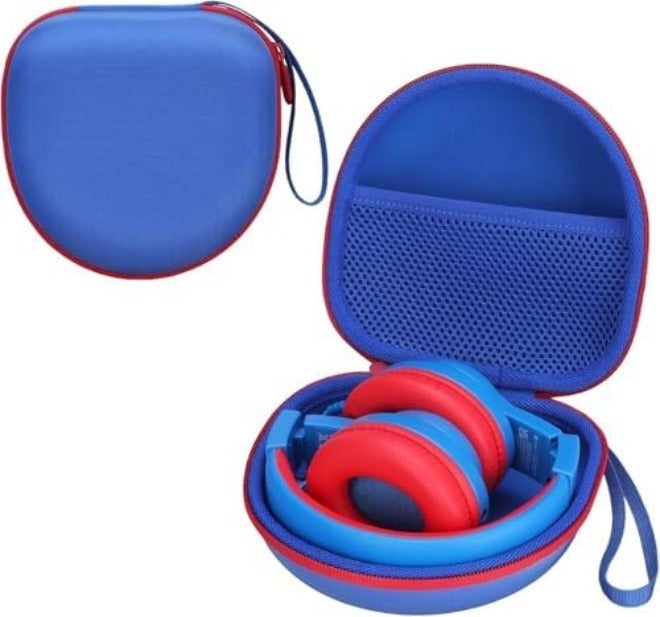 جيكريا حالة سماعات الأطفال متوافقة مع JBL Junior JR 320 320BT/iClever BTH12 HS19 BTH22 BTH20 BTH26/ MIDOLA/JoySpark/Candy Bila/Acer/EarFun/IMYB/Tonies/Jlab/Noot سماعات الأطفال. وردي (الحالة فقط) - Image 1