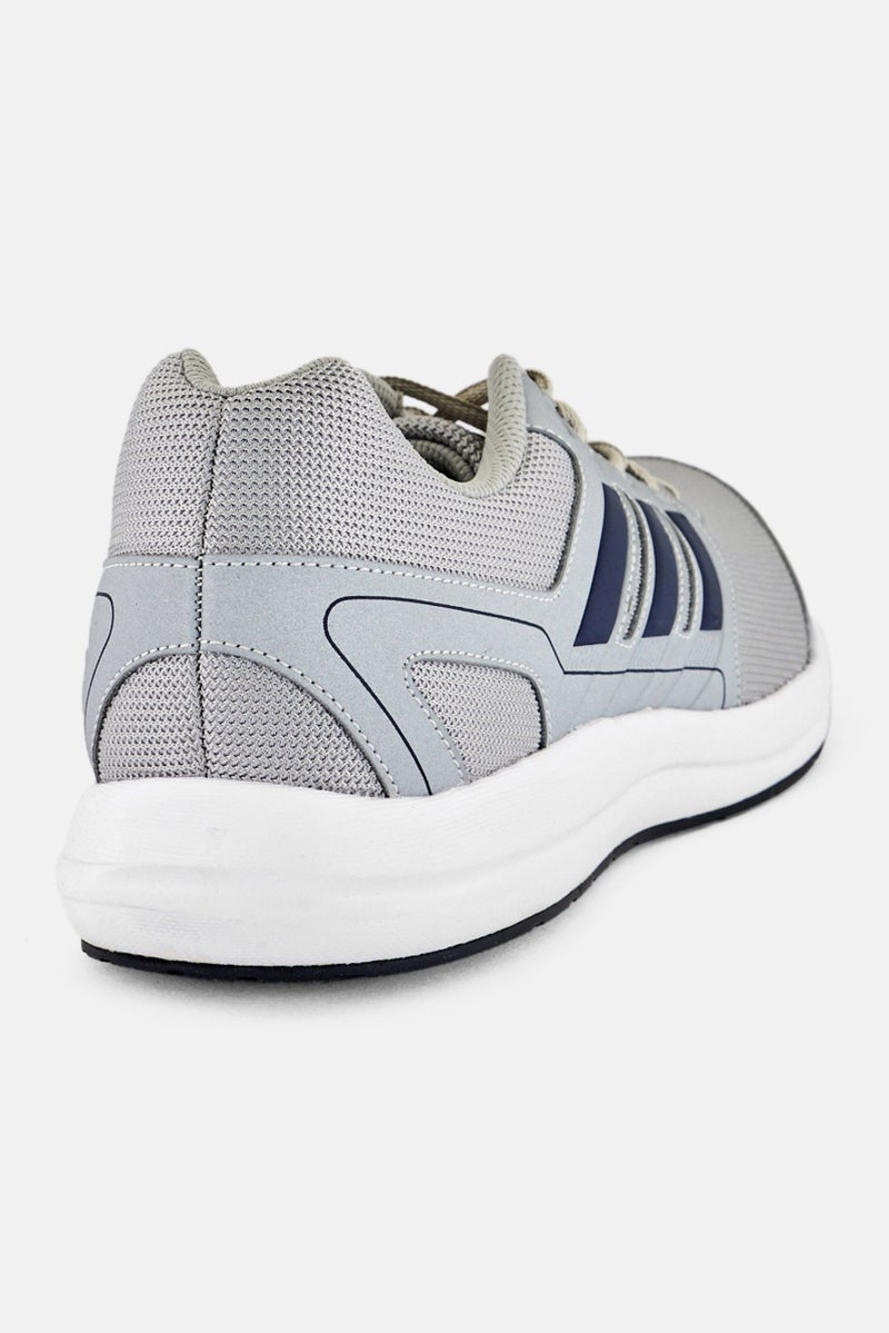 Adidas Men Hellion Z Lace Up Running Shoes, Grey - Image 3