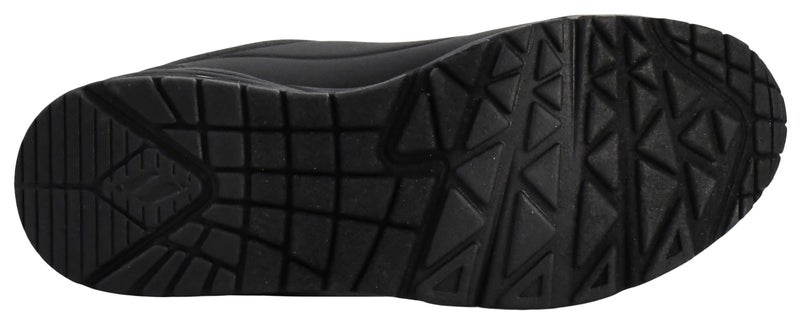 SKECHERS حذاء سنيكرز سكيشر ستريت للنساء - ستاند أون إير، أسود/أسود، 9.5 أمريكي - Image 4