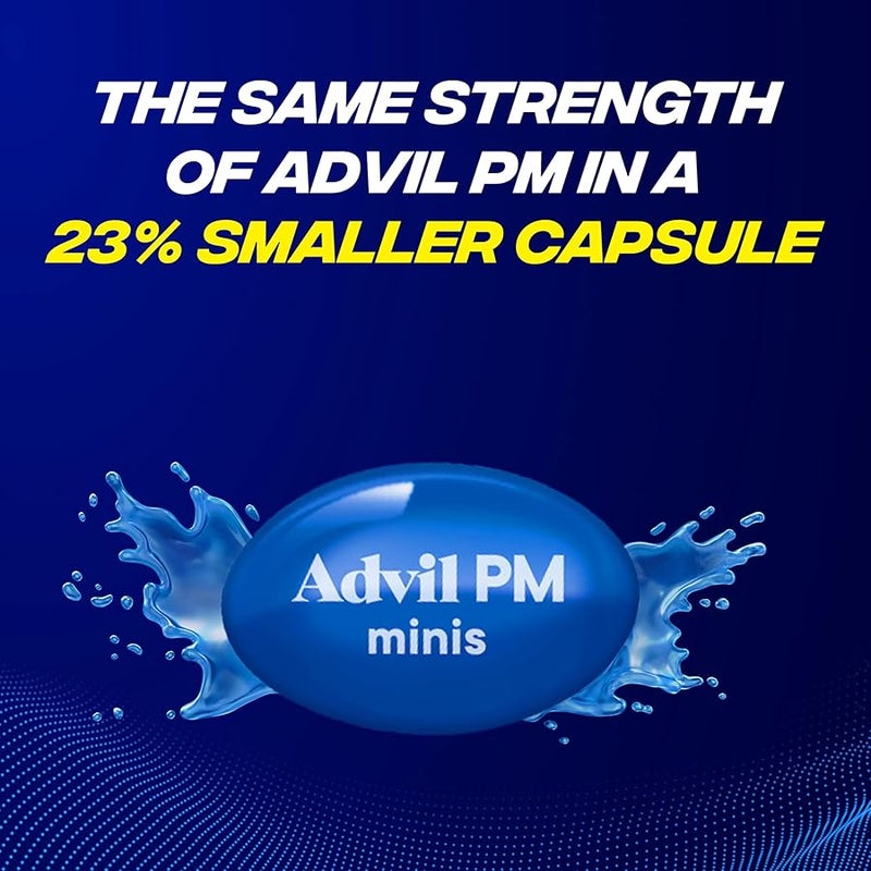 Advil PM Liqui-Gels Minis, 20 Liquid Filled Capsules - Image 5