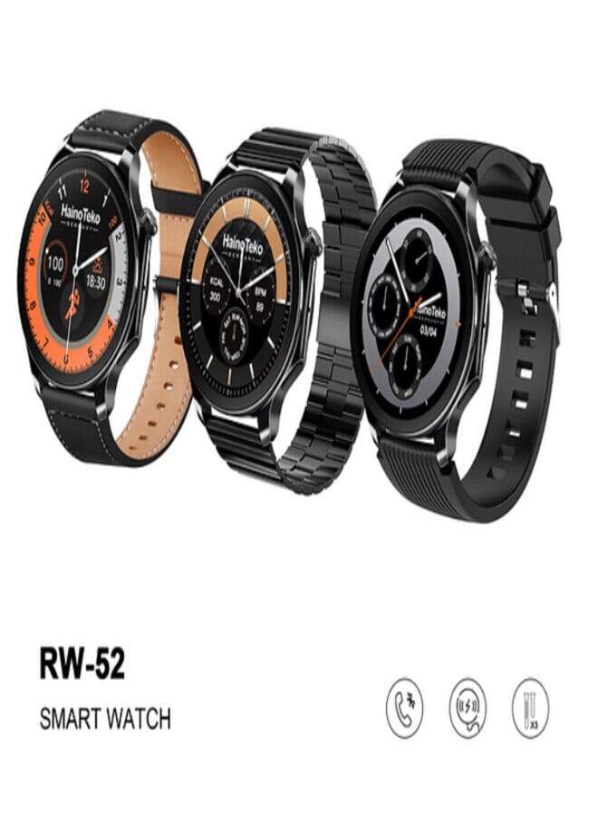 Haino Teko RW-52 Smartwatch With 3 Extra Pairs Strap - Image 2