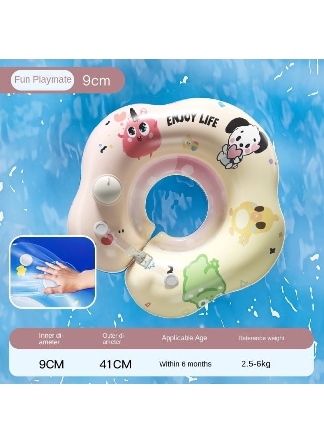 Cartoon Baby Swimming Neck Ring, Swimming Float Ring, Life Jacket, Baby Arm Floaties, Buoyancy Vest, Swimming Equipment - Image 1