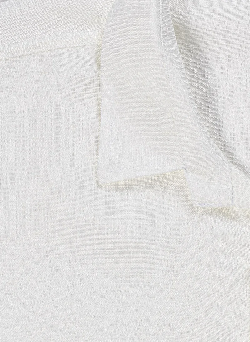 SHAPES REGULAR FIT TEXTURED SHIRT