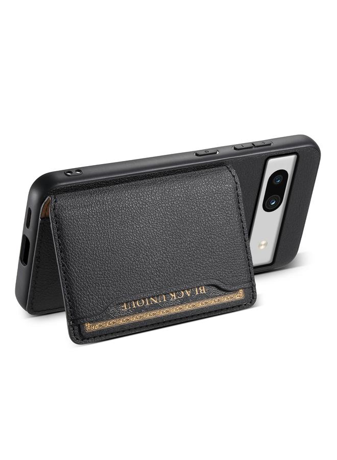 Green Tiger Case For Google Pixel 7a Calf Texture Card Bag Design Full Coverage Phone Case - Image 4