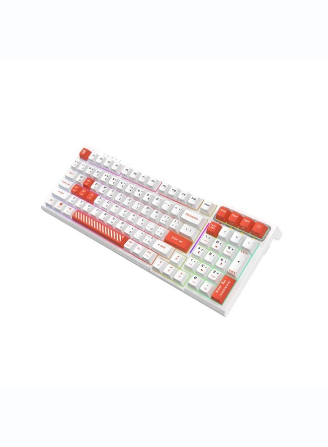 جاميرتيك GamerTek Arcade Keys V2 Mechanical Keyboard - White - Image 3