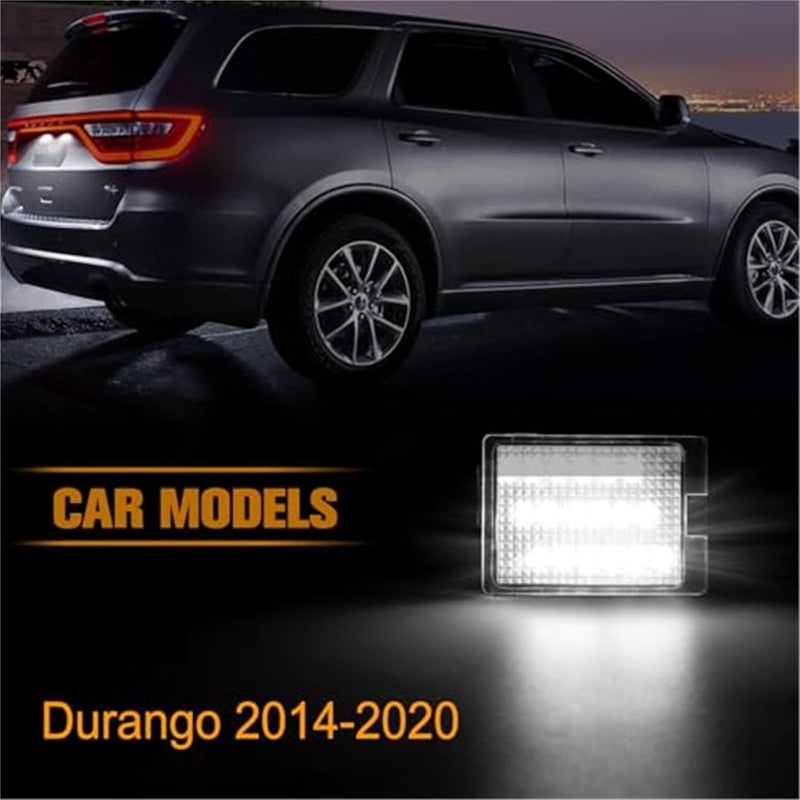 Wivplex LED License Plate Lights for Dodge Durango 2014-2020 - Image 3