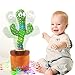 VAIZIQ Dancing Talking Cactus Toy with Talking Singing Repeats Your Words 120 Songs Interactive Kids Gift for Boys Girls LED Light - Image 2