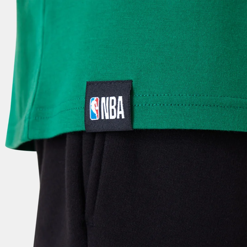 NEW ERA Men's NBA Boston Celtics Large Wordmark T-Shirt