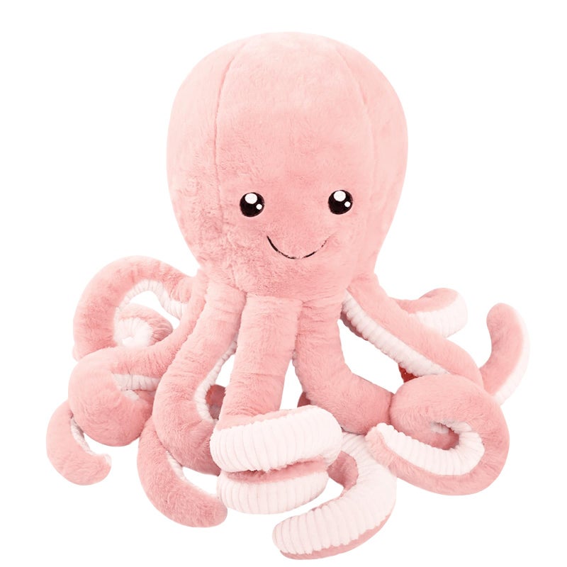 DENTRUN Octopus Stuffed Animals Giant Octopus Plush Doll Play Toys for Kids Girls Boys Adults Birthday Xmas Halloween Present Stuffed Sea Animals Plushie 7162432 Inches 5 Colors - Image 2