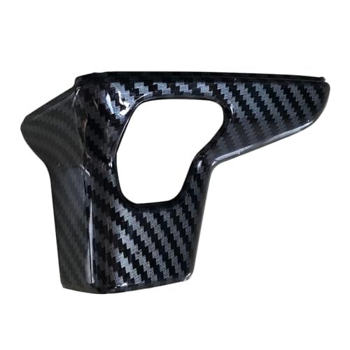ruihe Car Gear Shift Knob Cover Trim Carbon Fiber Color Sticker Decorator Fit for Hyundai Santa Cruz Elantra Tucson Kona 2021 2022 2023 2024 2025 - Image 3