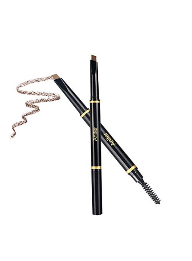 ANIFER Eyebrow Pencil Dark brown Waterproof Smooth Natural Cruelty Free Dark brown 2 - Image 4