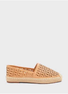 Ginger Laser Cut Out Espadrille  - Image 1