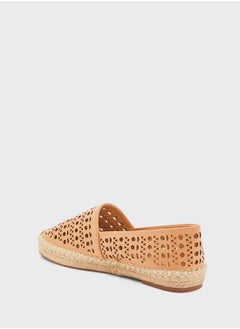 Ginger Laser Cut Out Espadrille  - Image 2