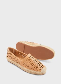 Ginger Laser Cut Out Espadrille  - Image 3
