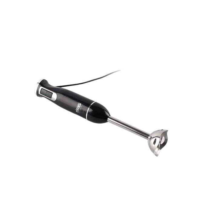 Professional Hand Blender, Black, Stainless Steel Blending Shaft, Electric Immersion Blender 500W, KM1138