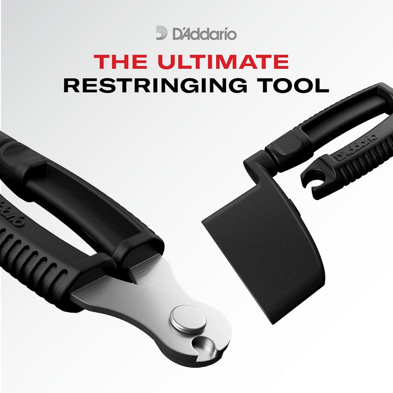 D'Addario Planet Waves Bass Pro-Winder - Bass Guitar String Winder, Cutter, Bridge Pin Puller - All-in-One Tool - Image 3