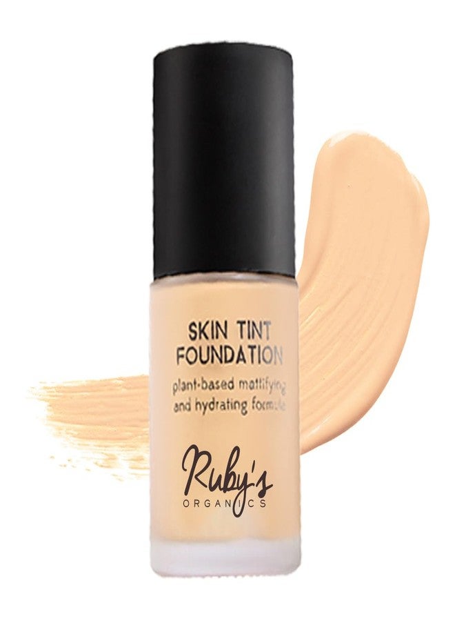 RUBY's ORGANICS Liquid Foundation for Face Makeup - Waterproof, Full Coverage Blendable, Long Lasting, Matte Finish and Poreless, Normal to Oily Skin, Vegan, Paraben and Silicon-Free, 30 Ml - Image 1
