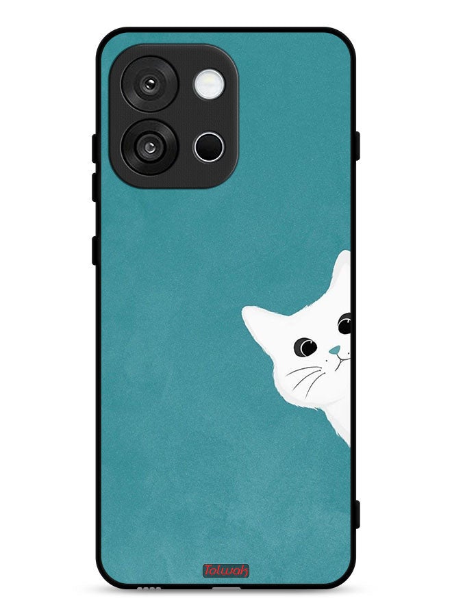 Tolwak OnePlus 13T Protective Case Cover Cat Appearing - Image 1