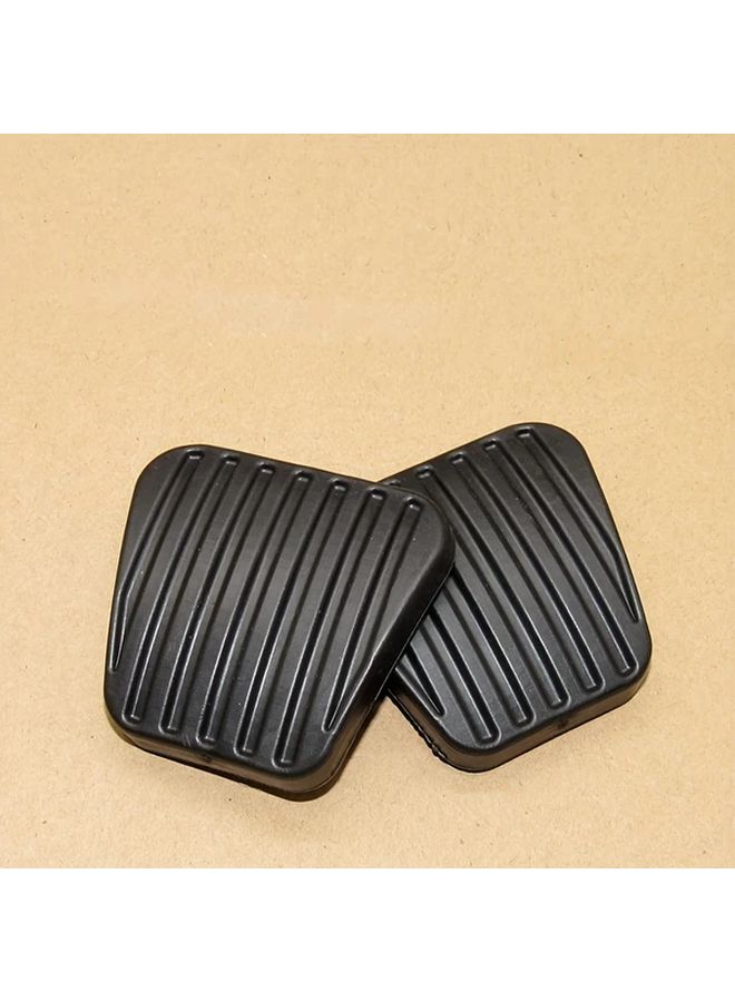 2Pcs Universal Rubber Brake Clutch Pedal Pads Easy Installation Durable Washable Smooth Surface Driving Comfort - Image 5