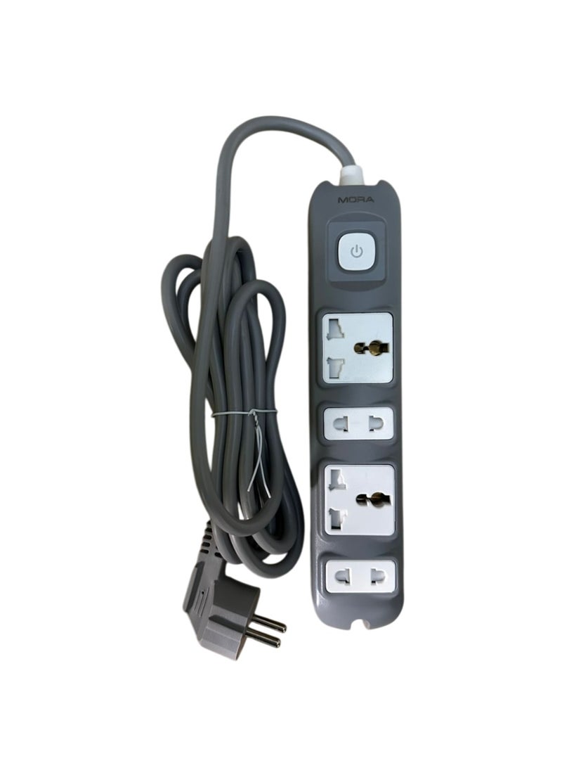 MORA Power Strip Promax 4 Port 3500W 16A 2.5M - Image 2