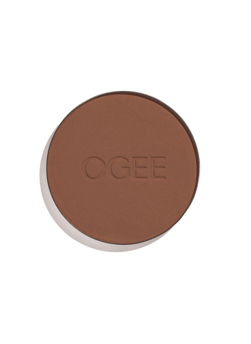 OGEE Ogee Sculpted SkinPerfecting Makeup Setting Powder  Umber  REFILL ONLY  Lightweight Powder Foundation Made with 70 Organic Ingredients 