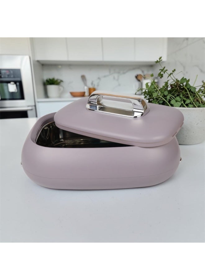 Raz Premium Insulated Hot Pot Casserole – Double Wall Thermal Food Warmer with Stainless Steel Inner & Soft-Touch Body – Elegant Serving for Rice, Curry & Majlis Dining - Image 2