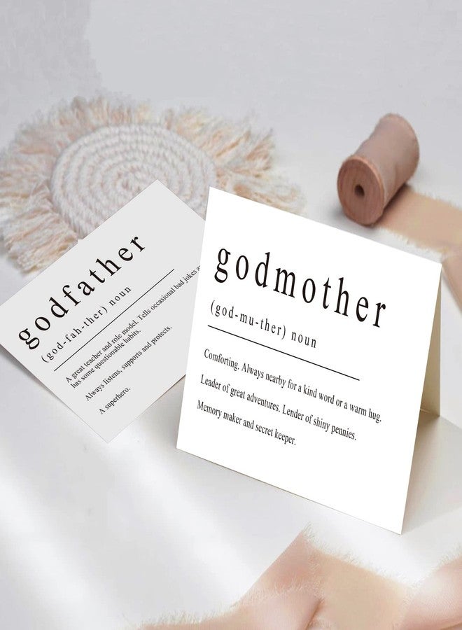Spercy Godparents Proposal Cards, Set of 2, Will You Be My Godmother/Godfather Card - Image 5