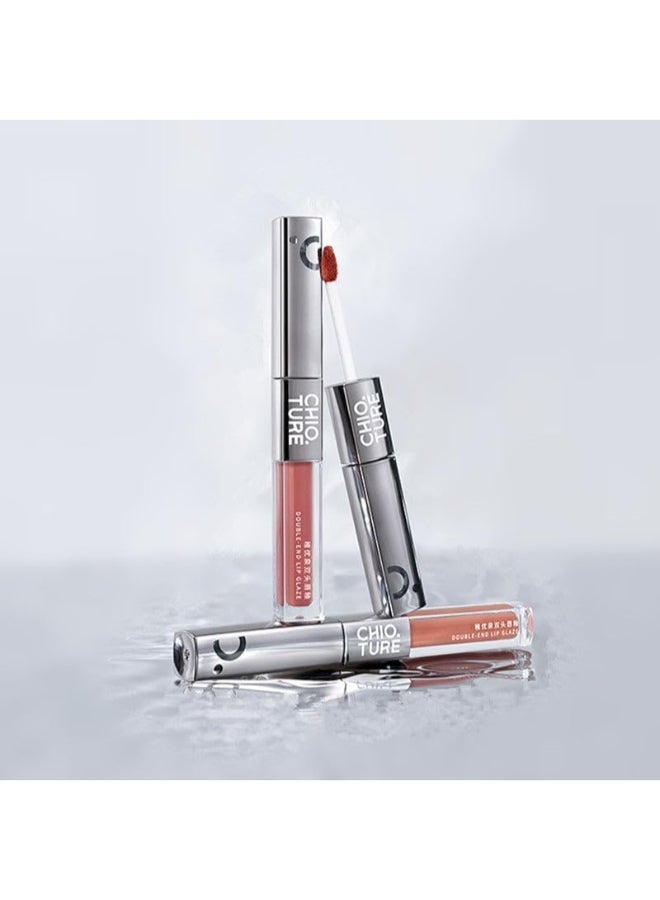 CHIO.TURE Double End-Lip Glaze 4.4g G06 Drowning Peach Branch - Image 2