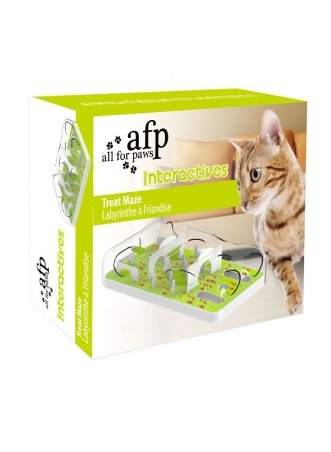 all for paws Interactive Cat Puzzle Feeder - Image 1