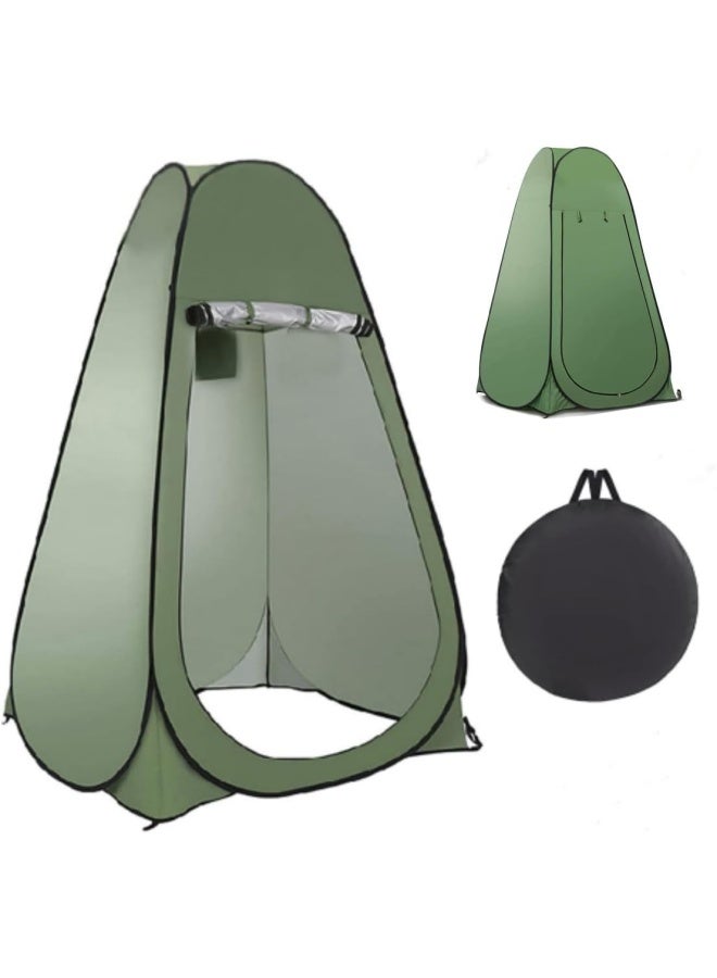 SKY-TOUCH Outdoor Changing Clothes Tent, Pop Up Shower Tent, Portable Folding Toilet Tent with Carry Bag, Beach Dressing Changing Room, Outdoor Tent Suitable for Shower/Toilet/Camping/Beach - Image 1