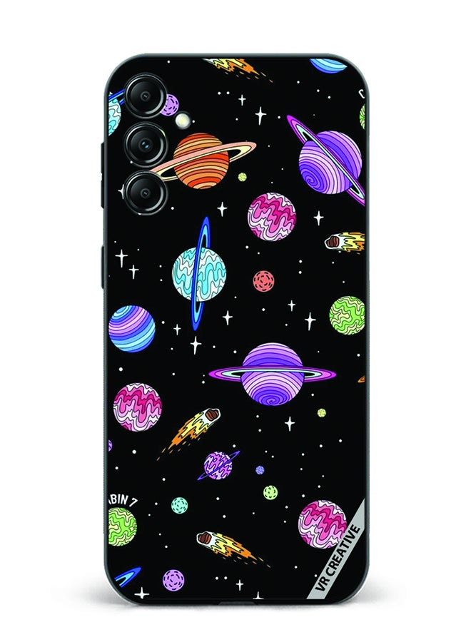 VR CREATIVE Protective Case Cover For Samsung Galaxy A15 5G/A15 Astronaut Design Multicolour - Image 1