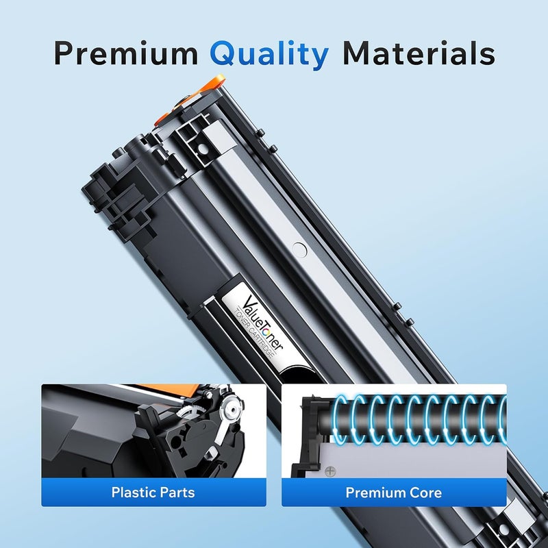 Valuetoner خرطوشة حبر متوافقة من بديلة لـ Canon 128 CRG-128 3500B001AA ImageCLASS D530 D550 MF4570dw MF4770n MF4880dw MF4890dw MF4450 MF4420n FaxPhone L190 L100 (أسود، 4 عبوات) - Image 5