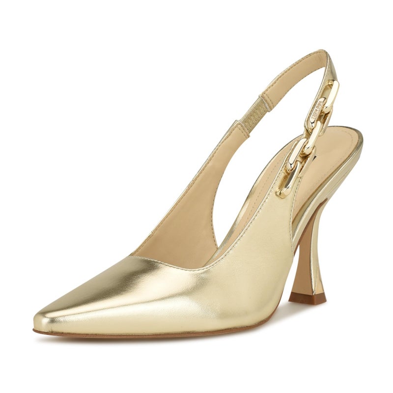 Nine West Womens Veroni3 Pump Gold 710 65