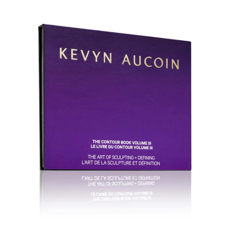 Kevyn Aucoin The Contour Book, The Art of Sculpting & Defining Volume 3: Makeup artist palette. Defines facial features. Eyes, cheekbone, nose & jawline. Highlighters to glow. All skin tones & shapes. - Image 2